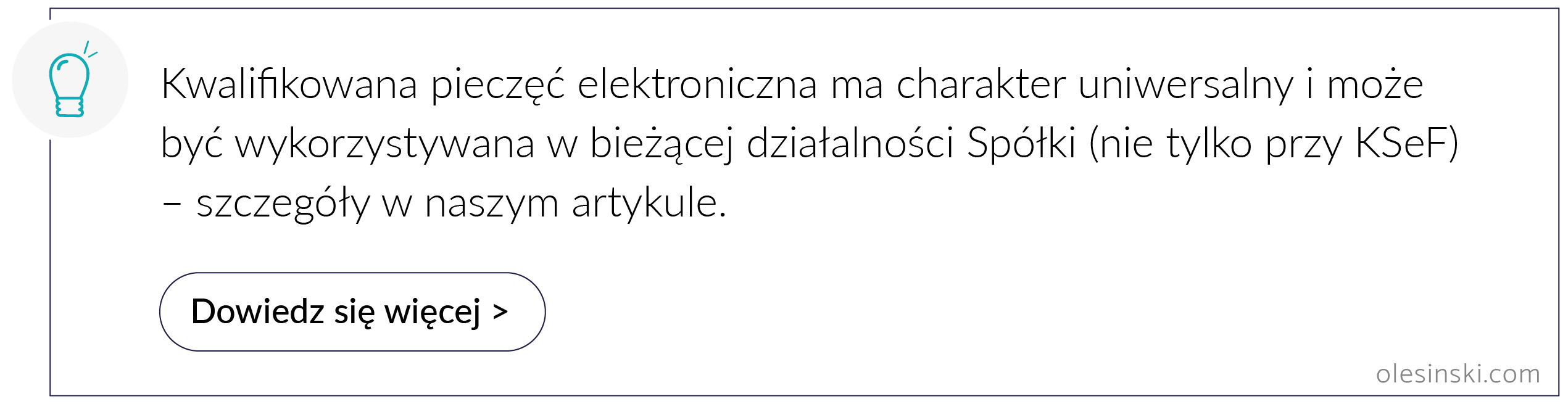 Kwalifikowana pieczęć elektroniczna